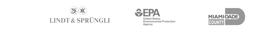 lindt and sprungli, epa, miami-dade county logos